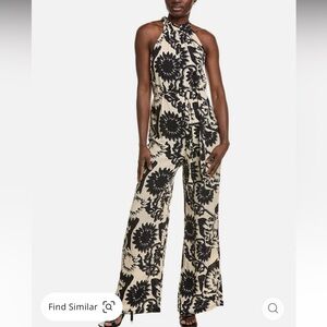 BA&SH  Finn Printed Jumpsuit size 40 (Medium)